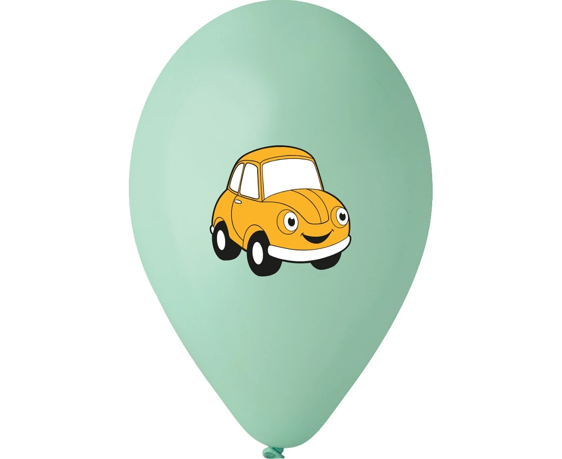 Balony Samochody (z kreskówek), 12 cali/ 5 szt.